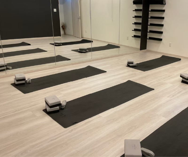 yoga studio majora スタジオ内